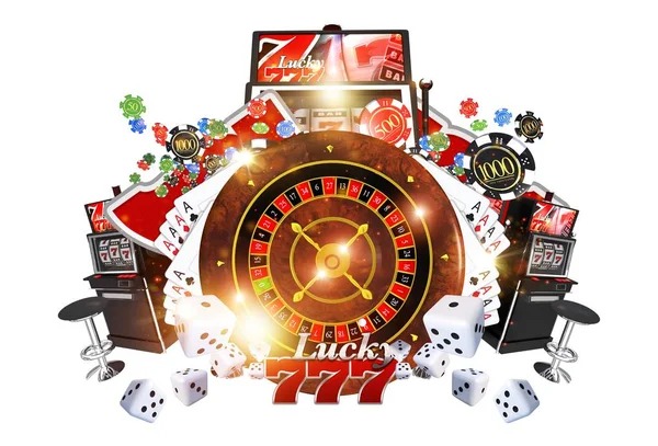 Typical slot reel layout and spin button Slot game interface on warga188